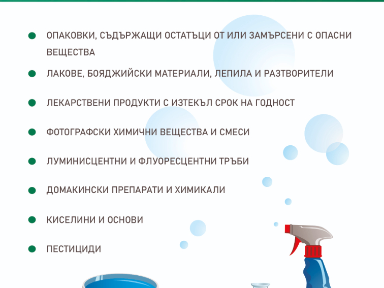 Стартира нова кампания за събиране на опасни битови отпадъци