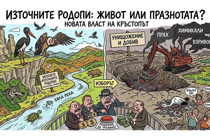 ГОЛЯМАТА ИЗМАМА В РОДОПИТЕ И УНИЩОЖЕНИЕТО НА БЯЛА РЕКА - ВИДЕО