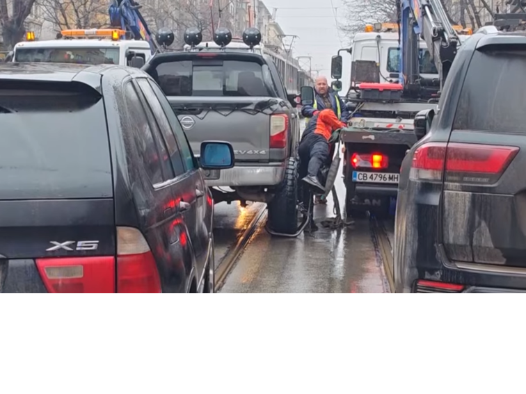 Протест блокира центъра на София днес сутринта