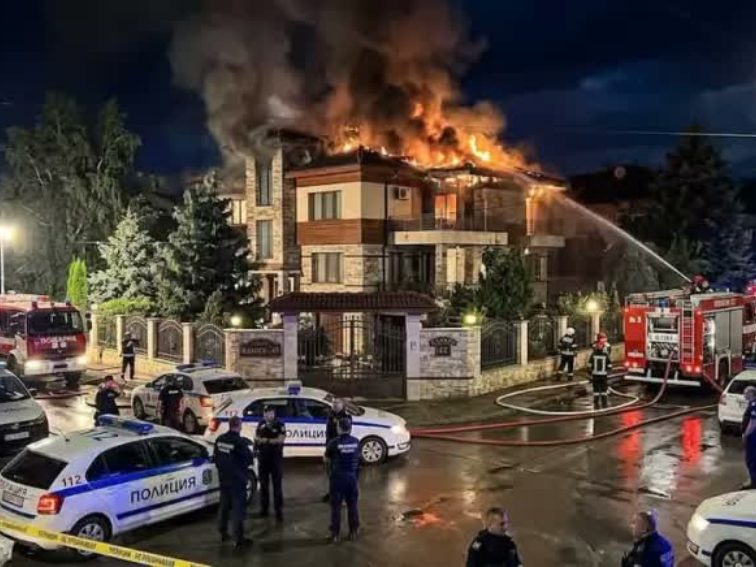 Умишлен палеж е водещата версия за смъртта на крупен бизнесмен в Банкя