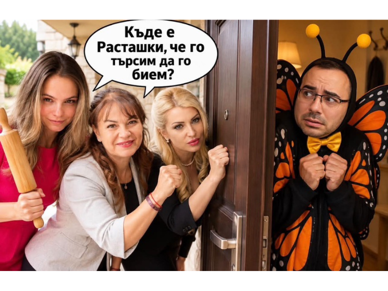 Христо Расташки се изплашил от три жени