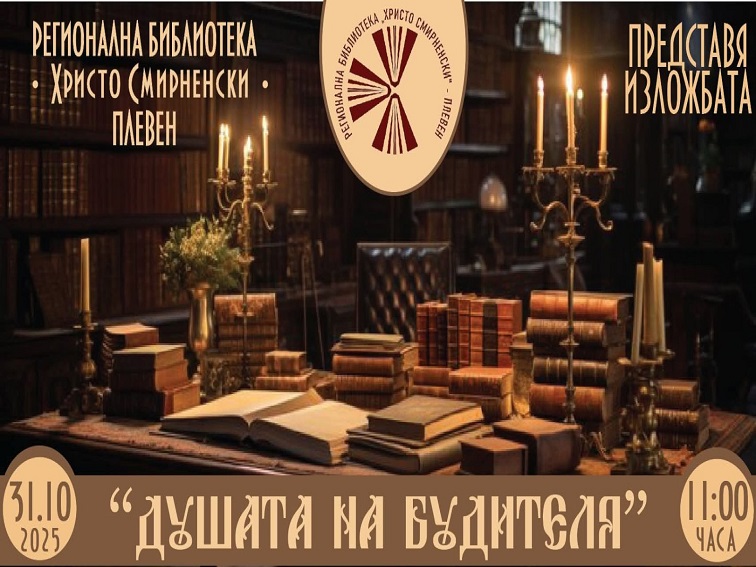 Изложба „Душата на будителя“ в Плевен: Борис Георгиев и Цветан Радославов