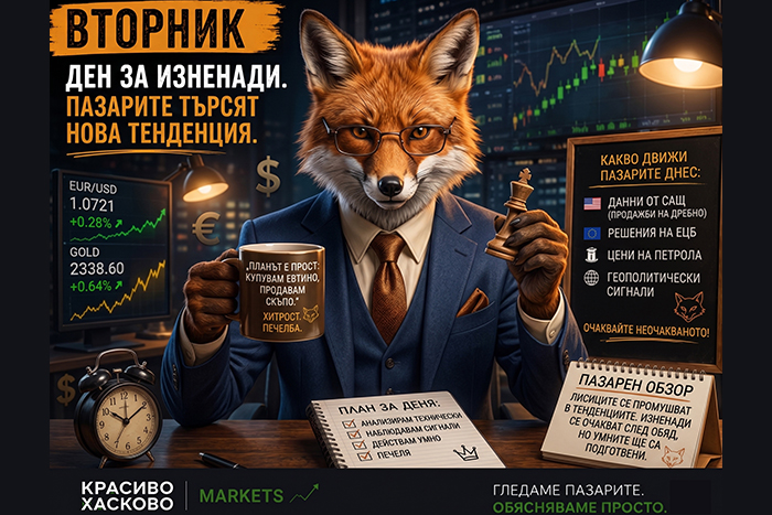 ВТОРНИК: EUR/USD стига важна зона, а пазарът чака CPI