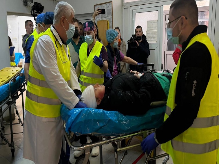 За първи път организираха съвместно учение за реакция при бедствия в МБАЛ – Благоевград