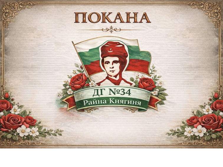 Детска градина №34 „Райна Княгиня“ доказа на 29 април 2026 година нещо много важно: патриотизмът не е остаряла дума