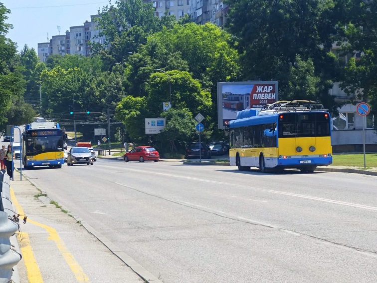 Въвеждат плащане с банкова карта в тролейбуси и електробуси В Плевен