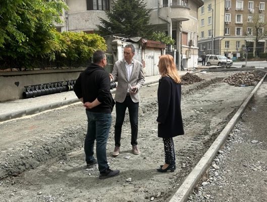 В Бургас заменят асфалта с павета в историческия център