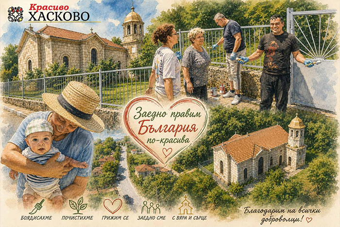 Доброволческа акция в село Сърница - ВИДЕО