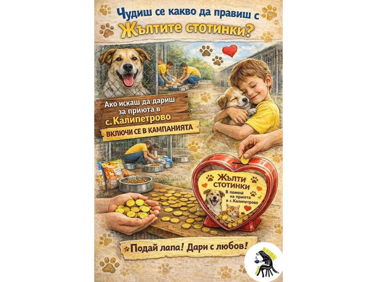 „Жълти стотинки, щастливи лапички“ – Силистра показа, че доброто има дом и сърце