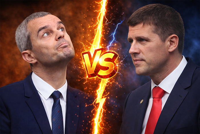 КОСТАДИНОВ ПАТЕРИЦА НА БОЙКО... ИСТИНА!