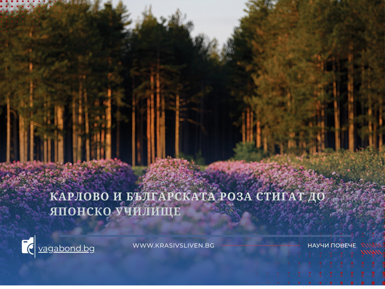 Карлово и българската роза стигат до японско училище