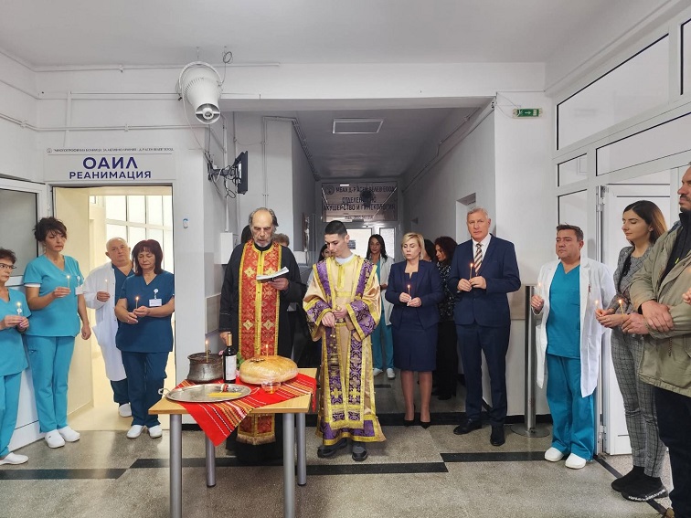 В разложката болница вече има реанимационен сектор