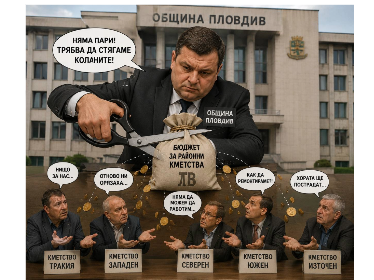 Голяма община не отпуска достатъчно средства на районните кметства