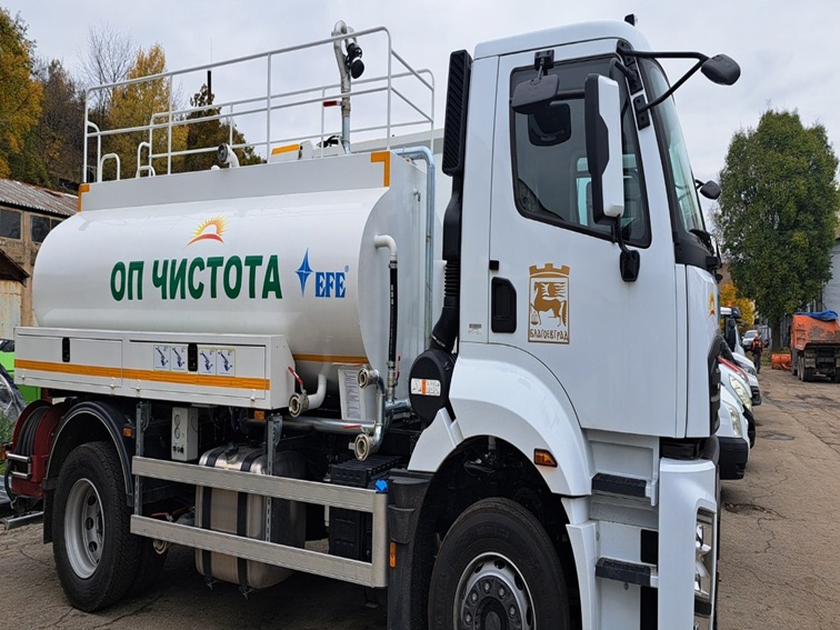 Благоевград с нови машини за чистота и озеленяване