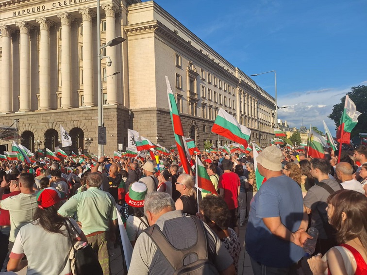 Протести в защита на българския лев и срещу евро
