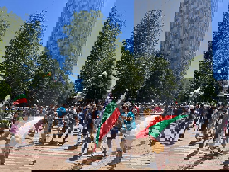 Протест в Добрич
