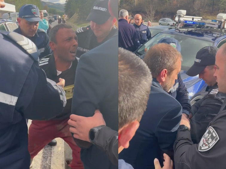 Холивудски екшън в Перперек - полицейски сблъсък с протестиращи заради незаконни сметища