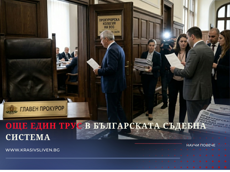 Още един трус в българската съдебна система