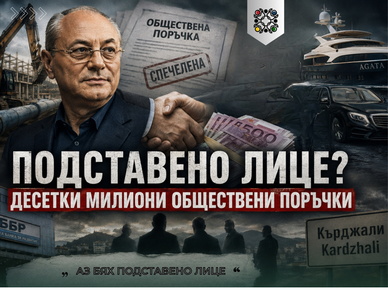 Описва себе си като „подставено лице“ на Ахмед Доган за десетки милиони обществени поръчки