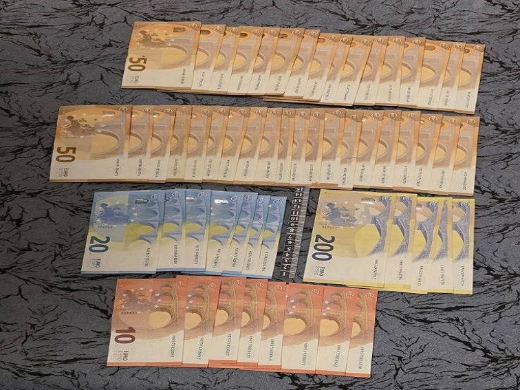 В Благоевград са установени и иззети над 16 000 евро от МВР