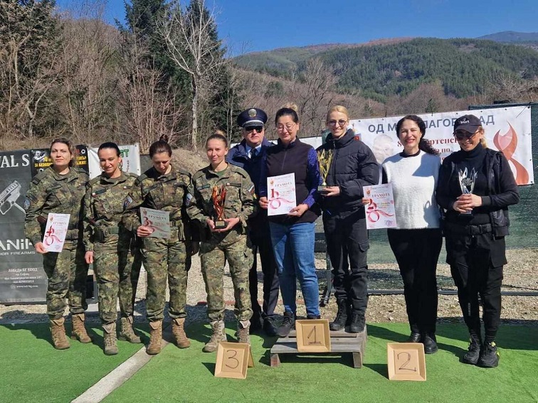 Дамски турнир по стрелба в Благоевград отбеляза 8 март