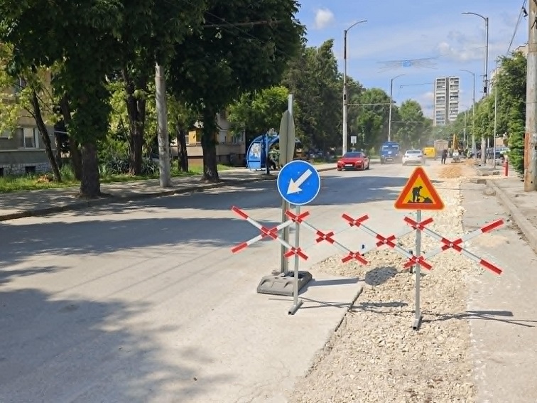 Остава временната организация на движението по улиците „Сан Стефано“ и „Шипка“ в Плевен