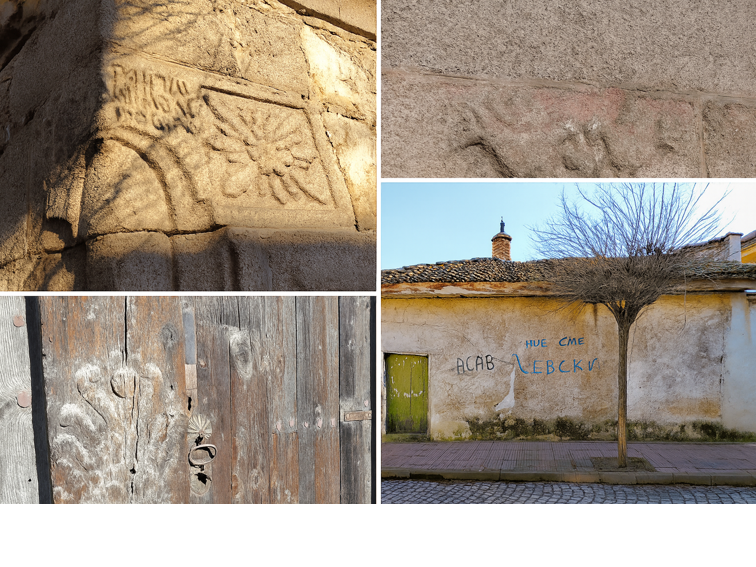 Камък, дърво и спрей